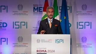'India unequivocally condemns terrorism, in regular touch with Israel, Iran': Jaishankar at Rome conference