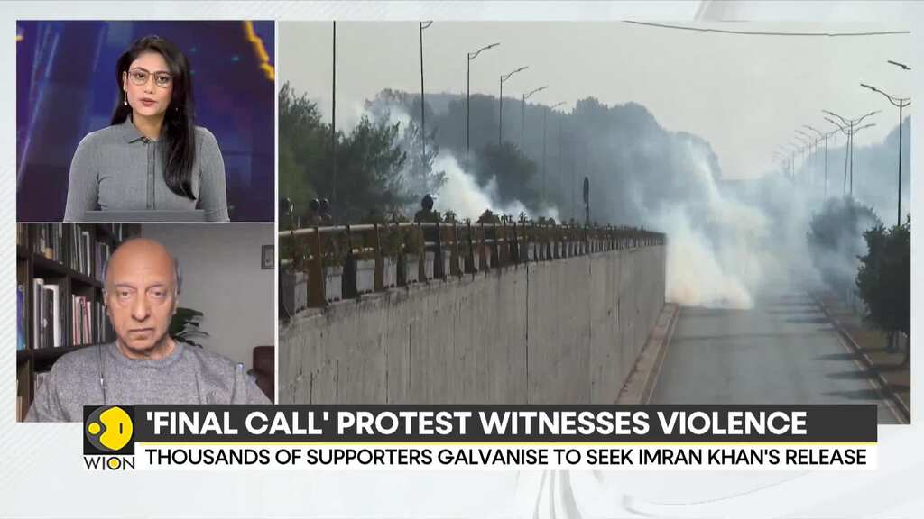 Pakistan: PTI Protesters Clash With Police as Rally Reaches D-Chowk