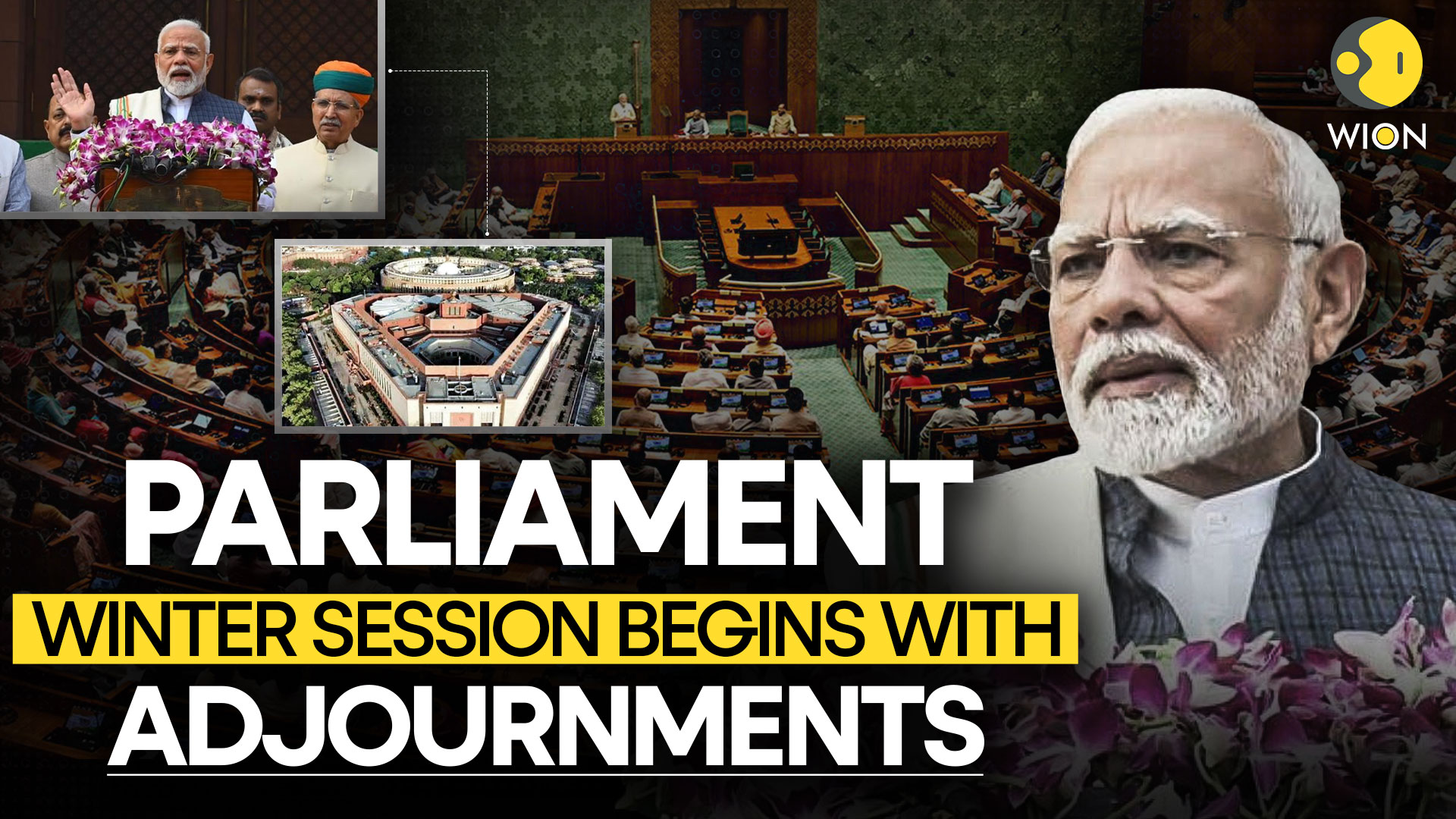 Parliament Winter Session: Adani Indictment Forces Adjournment In Both Houses