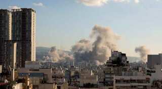 Israel launches intense strikes on Beirut, Lebanon says three killed