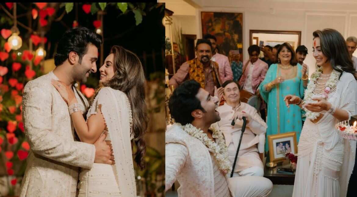 Aadar Jain roka ceremony: Dreamy pictures from ceremony flood internet Aadar Jain roka ceremony: Dreamy pictures from ceremony flood internet