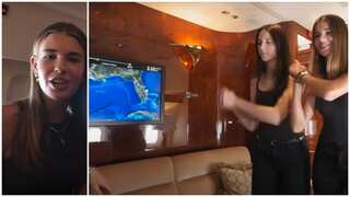 Watch: Kai Trump shows off grandpa Donald Trump's private jet, dances to YMCA, attends SpaceX launch