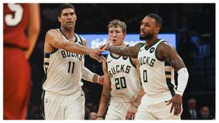 Milwaukee Bucks edge past Miami Heat, Houston Rockets advance in NBA Cup
