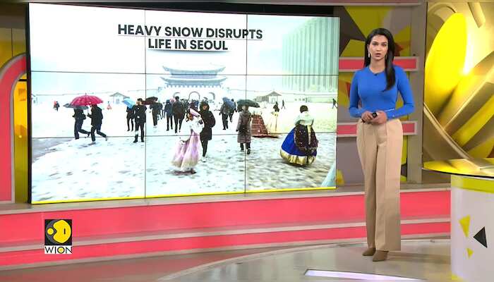 South Korea: Heaviest Snowfall In Seoul Since Records Began In 1907