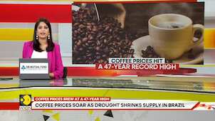 Coffee Prices Sour As Drought Shrinks Supply In Brazill
