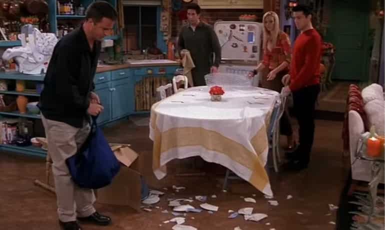 Don't take out your best crockery