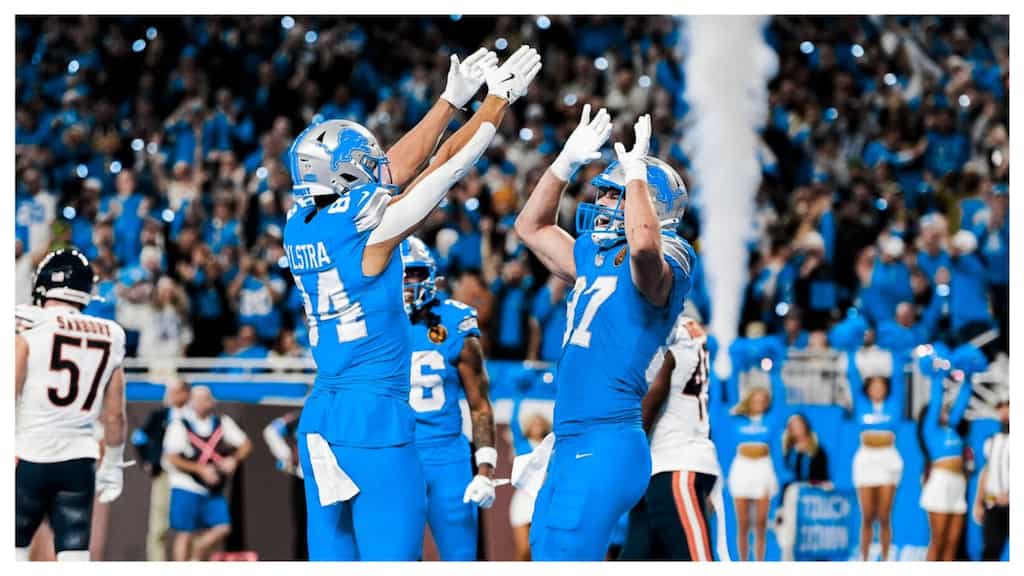 NFL 2024/25: Detroit Lions survive Chicago Bears comeback to make it 10 wins in a row