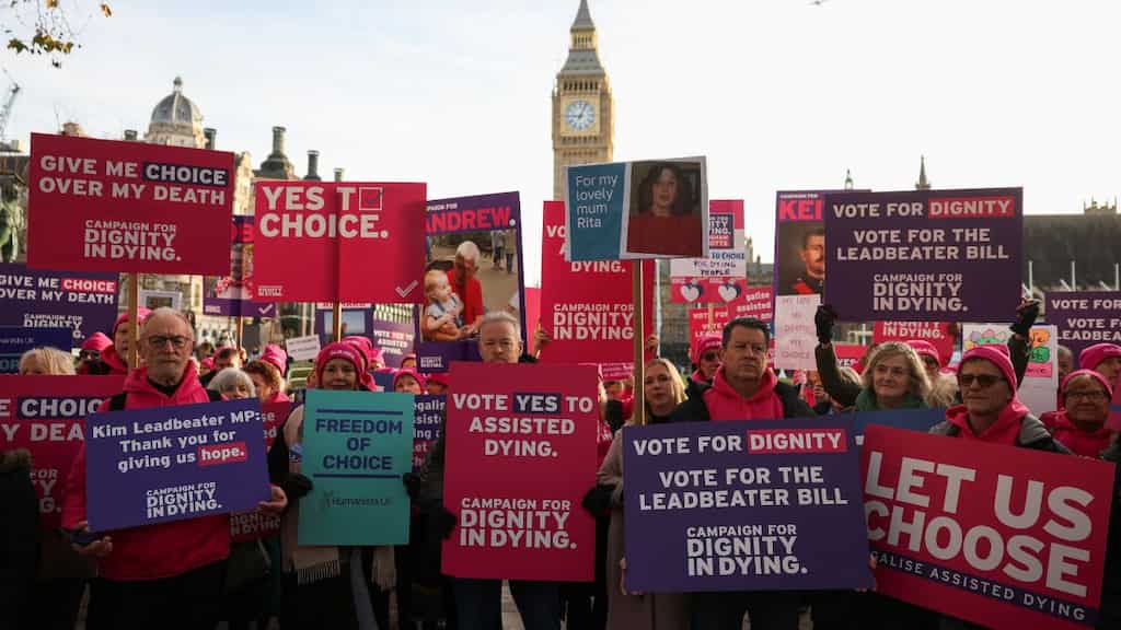 British MPs vote in favour of assisted dying bill after fierce debate