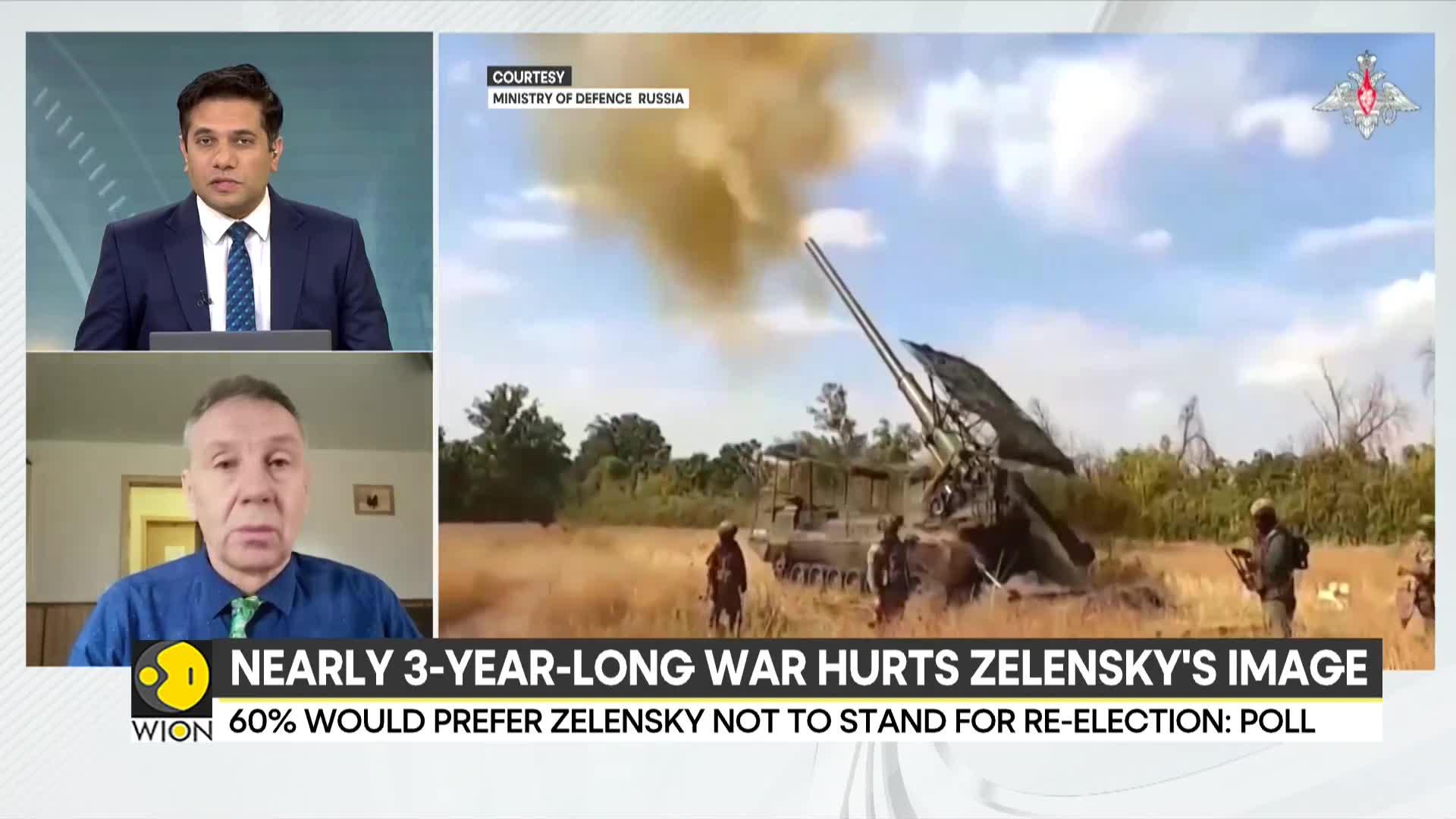 Zelensky's Popularity Fading Amid War-Weariness