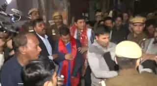 AAP decries 'attack' on Arvind Kejriwal, police detain man for throwing 'water' at ex-CM