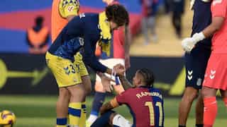 Las Palmas spoil Barcelona’s 125th anniversary celebrations with shock away win in La Liga