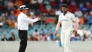 BGT 2024-25: WATCH | Harshit Rana takes four wickets in six balls vs PM's XI in pink-ball practice game