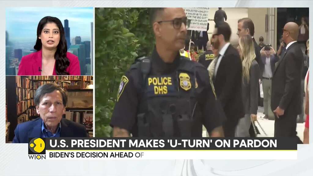 Joe Biden Issues Full Pardon For Son Hunter Biden