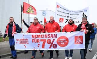 Volkswagen faces strikes at nine German plants amid labour dispute