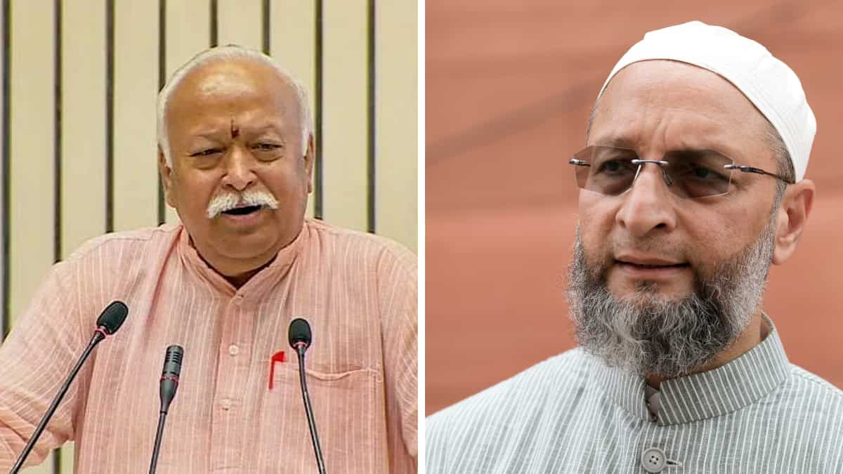 RSS chief calls for 'fertility rate' to be '3’, Owaisi quizzes 'will you pay people with more children'