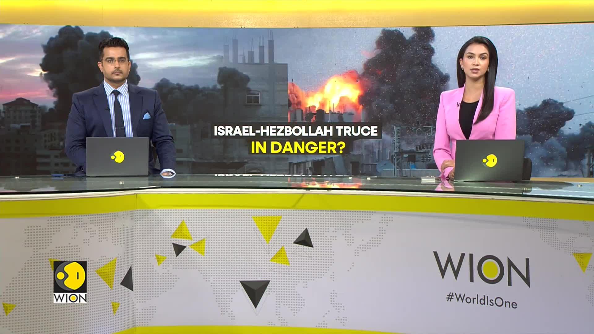 Israel-Hezbollah Exchange Fire Despite Truce