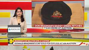 Don Bradman’s Baggy Green Sold At Auction For Nearly $500,000 | GRAVITAS | WION