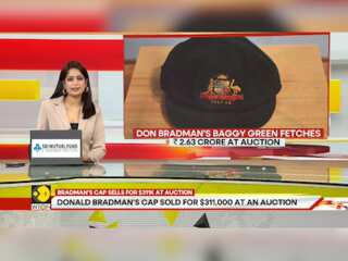 Don Bradman’s Baggy Green Sold At Auction For Nearly $500,000 | GRAVITAS | WION