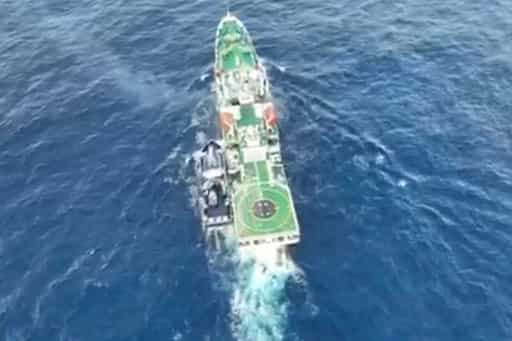 Philippines says China Coast Guard fired water cannon, 'sideswiped' govt vessel Philippines says China Coast Guard fired water cannon, 'sideswiped' govt vessel