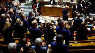French government risks falling in no-confidence vote