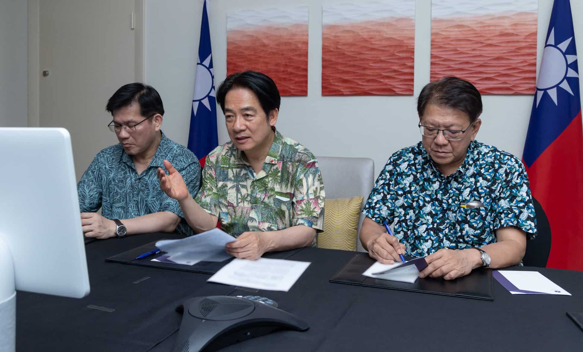 Taiwan's Lai kicks off visit to US territory Guam