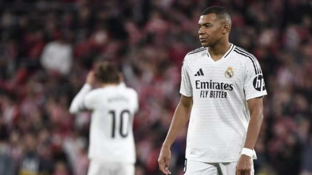 La Liga: Kylian Mbappe admits penalty miss 'big mistake' as Athletic Bilbao beat Real Madrid