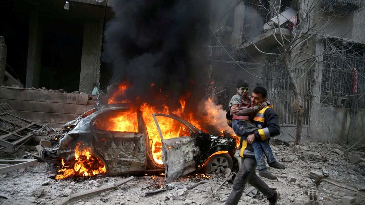 Syrian conflict: Rebel leader uses real name for first time in official message Syrian conflict: Rebel leader uses real name for first time in official message