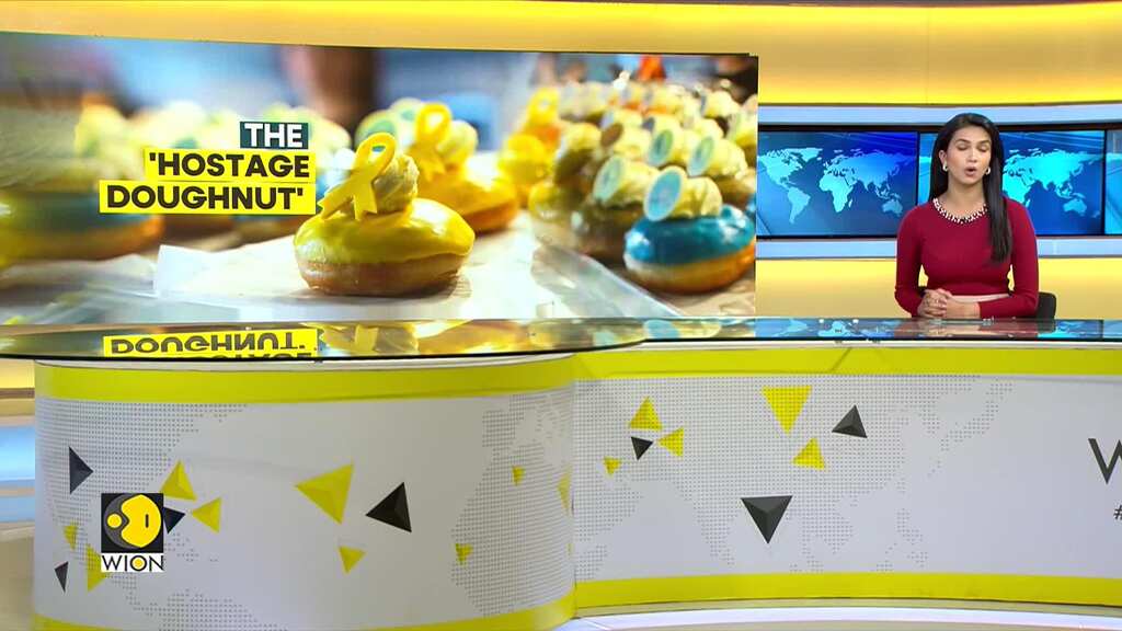 Doughnut Dedicated To Oct 7 Hostages