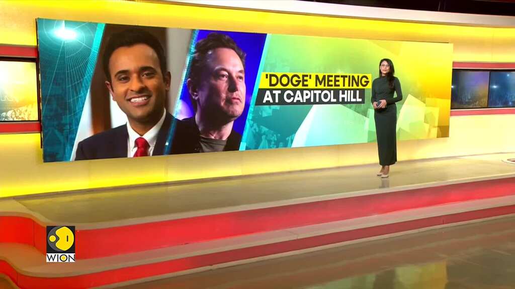 US: Elon Musk And Vivek Ramaswamy Bring Trump’s DOGE To Capitol Hill | Race To Power