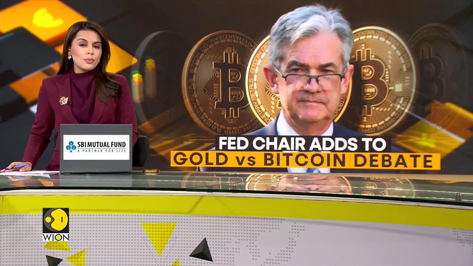 Fed's Powell Puts Bitcoin and Gold in the Same Bracket