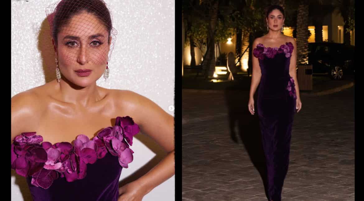 Kareena Kapoor spills glamour at Red Sea Film Festival in purple gown