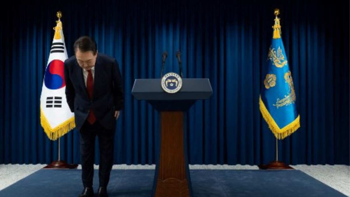South Korean President Yoon apologises for martial law declaration