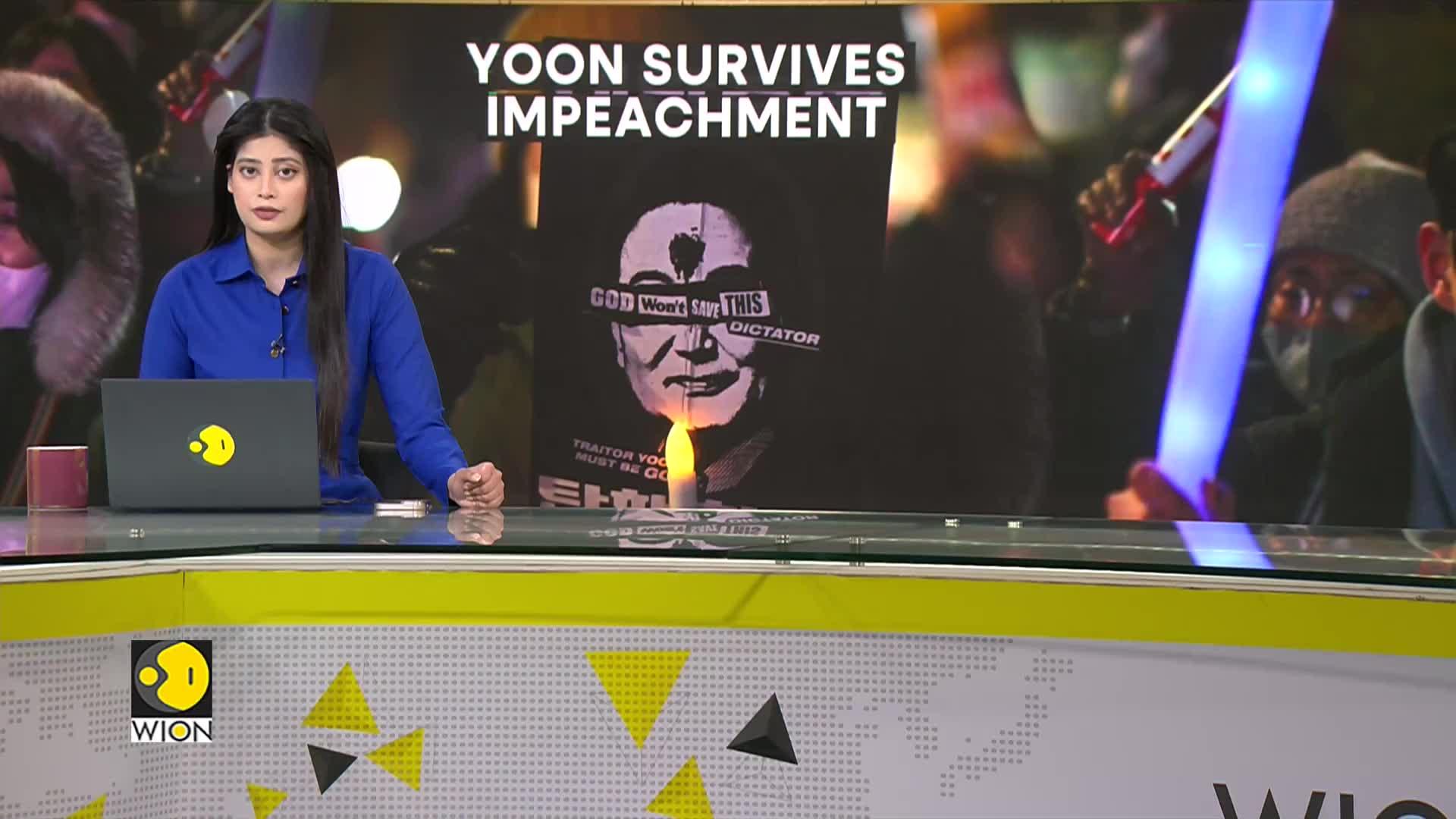 South Korean President Yoon Survives Impeachment Move