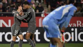 Real Madrid’s win at Girona cuts gap at top with La Liga leaders Barcelona