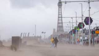 Two killed, thousands of homes without power as Storm Darragh batters UK