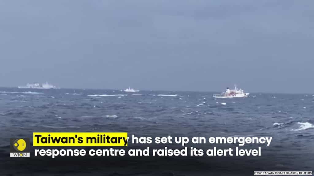 China-Taiwan Dispute: China Confronts Taiwanese Coast Guard