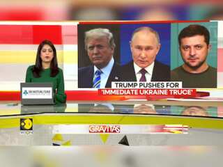 Russia-Ukraine War: Trump Calls for Immediate Ukraine Ceasefire ‘To Stop the Madness’ | GRAVITAS