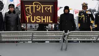 INS Tushil: India's Russian-built warship with Ukrainian engines is commissioned