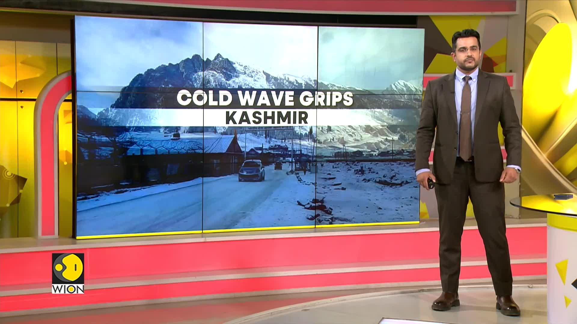 India: Kashmir Records Below-Freezing Temperatures
