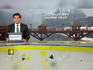 Cold Wave Grips Jammu & Kashmir as Temperatures Dip