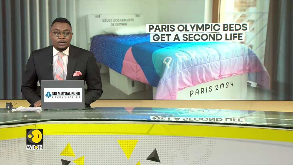 Paris Olympic Mattresses Find Second Life