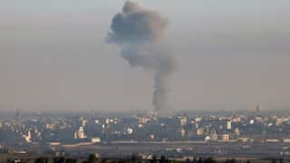 Israel destroys key military sites in Syria as it carries out dozens of air strikes