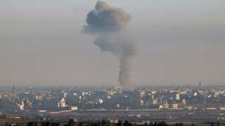 Israel destroys key military sites in Syria as it carries out dozens of air strikes