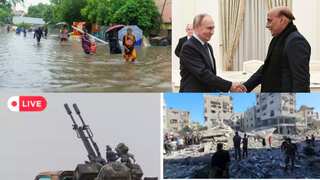 Top 10 world news: West Asia crisis updates; Rajnath Singh meets Putin, and more
