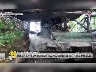 Russia-Ukraine War: Russia Says Ukraine Attacked Airbase With US Missiles | WION Speed News