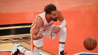 Atlanta Hawks comes from behind to beat New York Knicks to reach NBA Cup semis