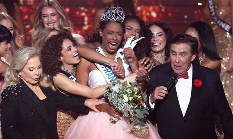 Meet Angelique Angarni-Filopon: Oldest Miss France clinches crown at the age of 34 Meet Angelique Angarni-Filopon: Oldest Miss France clinches crown at the age of 34