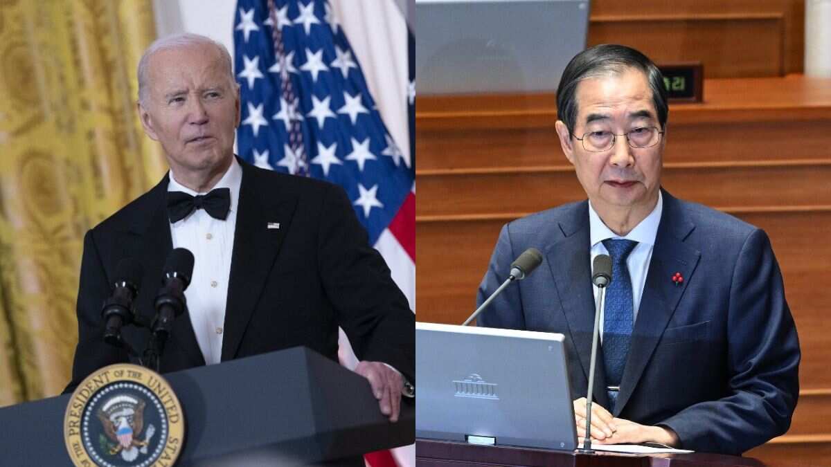 Biden speaks with South Korea's acting president, stresses alliance as 'linchpin for peace' Biden speaks with South Korea's acting president, stresses alliance as 'linchpin for peace'