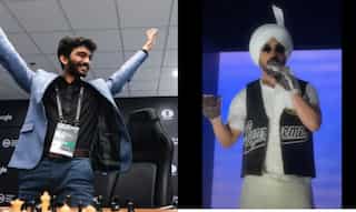 Watch | Diljit Dosanjh celebrates D Gukesh's historic win, dedicates his Chandigarh gig to chess champion