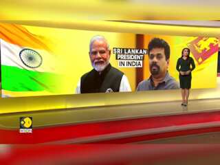 Sri Lanka's Dissanayake Meets Indian President Murmu, PM Modi